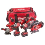 MILWAUKEE M18 FPP6J2-503B FUEL 18V 3 X 5.0AH LI-ION REDLITHIUM BRUSHLESS CORDLESS 6 PIECE KIT