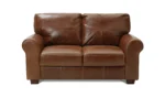 Habitat Salisbury Leather 2 Seater Sofa - Tan