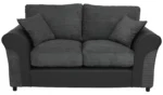 Argos Home Harry Fabric 2 Seater Sofa - Charcoal