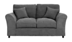 Argos Home Harry Fabric 2 Seater Sofa - Charcoal