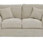 Argos Home Harry Fabric 2 Seater Sofa - Stone