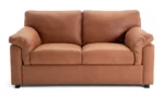Habitat Florence Leather 2 Seater Sofa - Tan