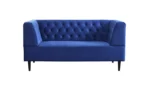Habitat Blake Velvet 2 Seater Sofa - Navy Blue