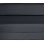 Kaikoo Small Double Fabric Chair Bed - Jet Black