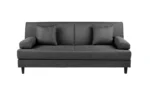 Habitat Chase Fabric Clic Clac Sofa Bed - Charcoal