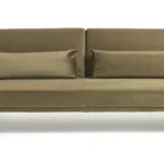 Habitat Andy Clic Clac Velvet Sofa Bed - Sage