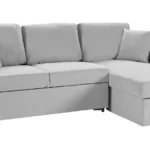 Habitat Reagan Right Corner Sofa Bed - Grey