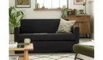 Home Lucy 2 Seater Fabric Sofa Bed - Charcoal - Image 12