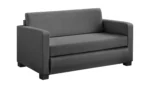 Home Lucy 2 Seater Fabric Sofa Bed - Charcoal - Image 2