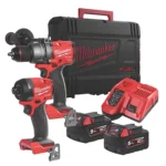 MILWAUKEE M18 FPP2A3-502X FUEL GEN 4 18V 2 X 5.0AH LI-ION REDLITHIUM BRUSHLESS CORDLESS TWIN PACK