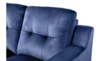 Habitat Emerson Velvet 2 Seater Recliner Sofa - Navy Blue - Image 12