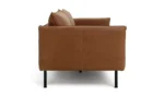 Habitat Moore Leather 3 Seater Sofa - Tan - Image 5
