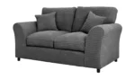 Argos Home Harry Fabric 2 Seater Sofa - Charcoal - Image 6