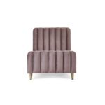 Toddler Bed Frame in Pink Velvet - Gatsby - Obaby - Image 2