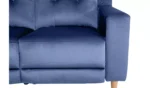 Habitat Emerson Velvet 2 Seater Recliner Sofa - Navy Blue - Image 16