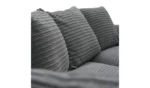 Home Harry Fabric Corner Sofa - Charcoal - Image 3