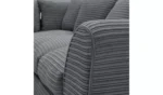 Home Harry Fabric Corner Sofa - Charcoal - Image 2