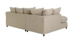 Home Harry Fabric Corner Sofa - Stone - Image 4