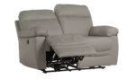 Home New Paolo 2 Seater Power Recliner Sofa - Grey