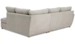 Habitat Ashford Fabric Right Corner Chaise Sofa - Grey - Image 4