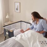 Bedside Crib and Cot in Dark Grey and Oak - Cozee XL - Tutti Bambini - Image 7