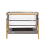 Bedside Crib and Cot in Light Grey and Oak - Cozee XL - Tutti Bambini - Image 5