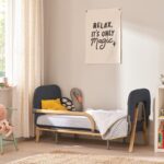 Junior Bed and Sofa with Extention Kit in Grey and Oak - Cozee XL - Tutti Bambini - Image 5