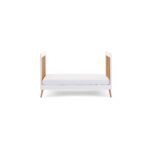 White 2 Piece Nursery Furniture Set - Cot Bed and Changing Table - Maya - Obaby - Image 4