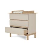 Satin 2 Piece Nursery Furniture Set - Cot Bed and Changing Table - Astrid - Obaby - Image 2