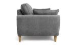Habitat Isla 3 Seater Fabric Sofa - Grey - Image 6