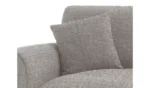 Habitat Lisbon Fabric 3 Seater Sofa - Grey - Image 3