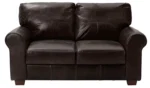 Habitat Salisbury Leather 2 Seater Sofa - Chocolate - Image 2