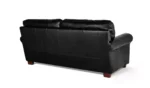 Habitat Salisbury Leather 3 Seater Sofa - Black - Image 4