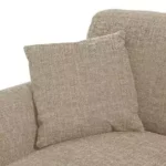 Habitat Lisbon Small Double Fabric Sofa Bed - Beige - Image 2