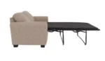 Habitat Lisbon Small Double Fabric Sofa Bed - Beige - Image 4