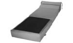 Kaikoo Single Cotton Chair Bed - Flint Grey - Image 3