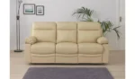 Home New Paolo 3 Seater Power Recliner Sofa - Ivory - Image 4