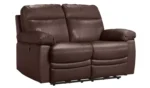 Home Paolo 2 Seater Power Recliner Sofa - Chocolate - Image 7