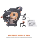 EVOLUTION R210CMS 210MM ELECTRIC SINGLE-BEVEL MULTI MATERIAL COMPOUND MITRE SAW 220-240V - Image 2