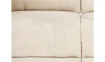 Home June Fabric 2 Seater Manual Recliner Sofa-Natural - Image 9