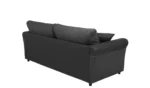 Home Harry Fabric 3 Seater Sofa - Charcoal - Image 3