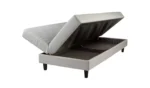 Habitat Chase Fabric Clic Clac Sofa Bed - Light Grey - Image 5