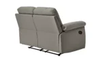 Home New Paolo 2 Seater Manual Recliner Sofa - Grey - Image 6