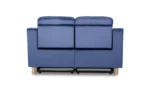 Habitat Emerson Velvet 2 Seater Recliner Sofa - Navy Blue - Image 7
