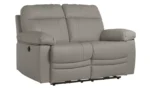 Home New Paolo 2 Seater Power Recliner Sofa - Grey - Image 8