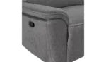 Home Sandy 3 Seater Manual Recliner Sofa - Charcoal - Image 6