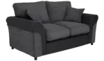 Argos Home Harry Fabric 2 Seater Sofa - Charcoal - Image 2