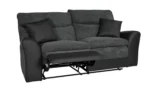 Home Harry Fabric 3 Seater Recliner Sofa - Charcoal - Image 5