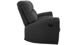 Home Harry Fabric 2 Seater Recliner Sofa - Charcoal - Image 7
