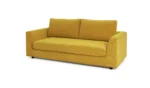 Habitat Brixley Fabric 3 Seater Sofa - Yellow - Image 5